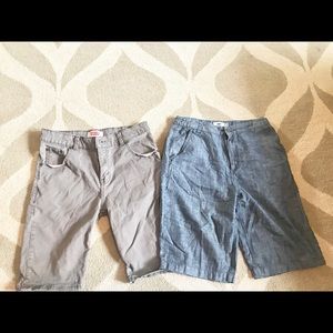 2 pair boys shorts